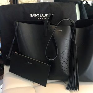 YSL Large Shopper tote East West tote